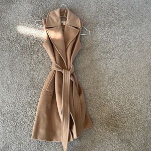 Michael Kors Sleeveless Long Coat